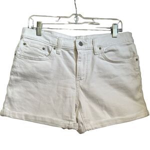Levi’s Mid-length short, white, size 31